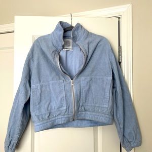 Urban Outfitters textured cropped jacket